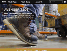 Tablet Screenshot of nautilussafetyfootwear.com